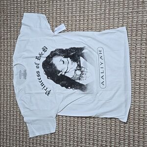 Aaliyah Shirt Princess of R&B Large Hip Hop Tee Shirt Top